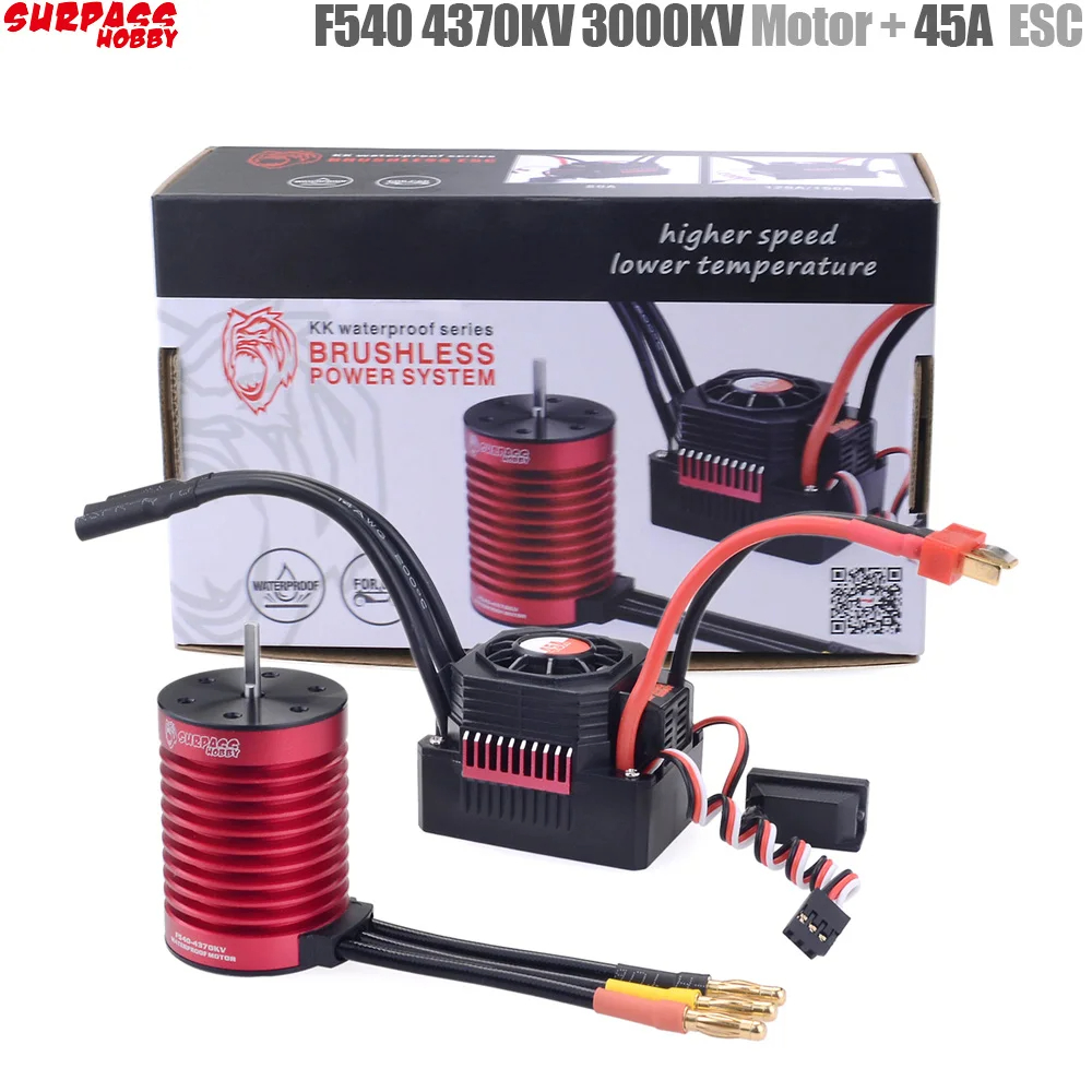 Rc Hobby Motor - SURPASS HOBBY KK Combo à prova