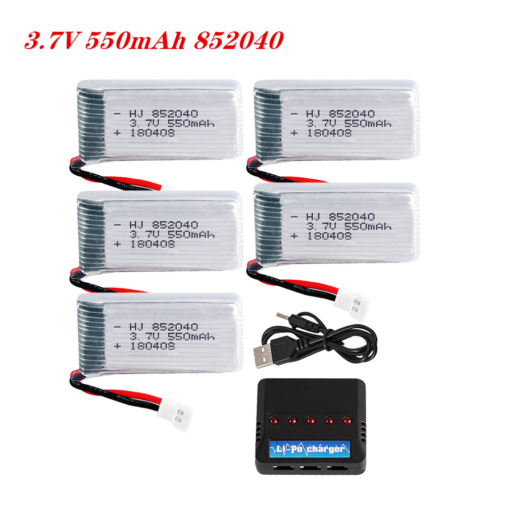 Rc Hobby Airplanes - Bateria Lipo 3.7V 550mAh 25C 852040