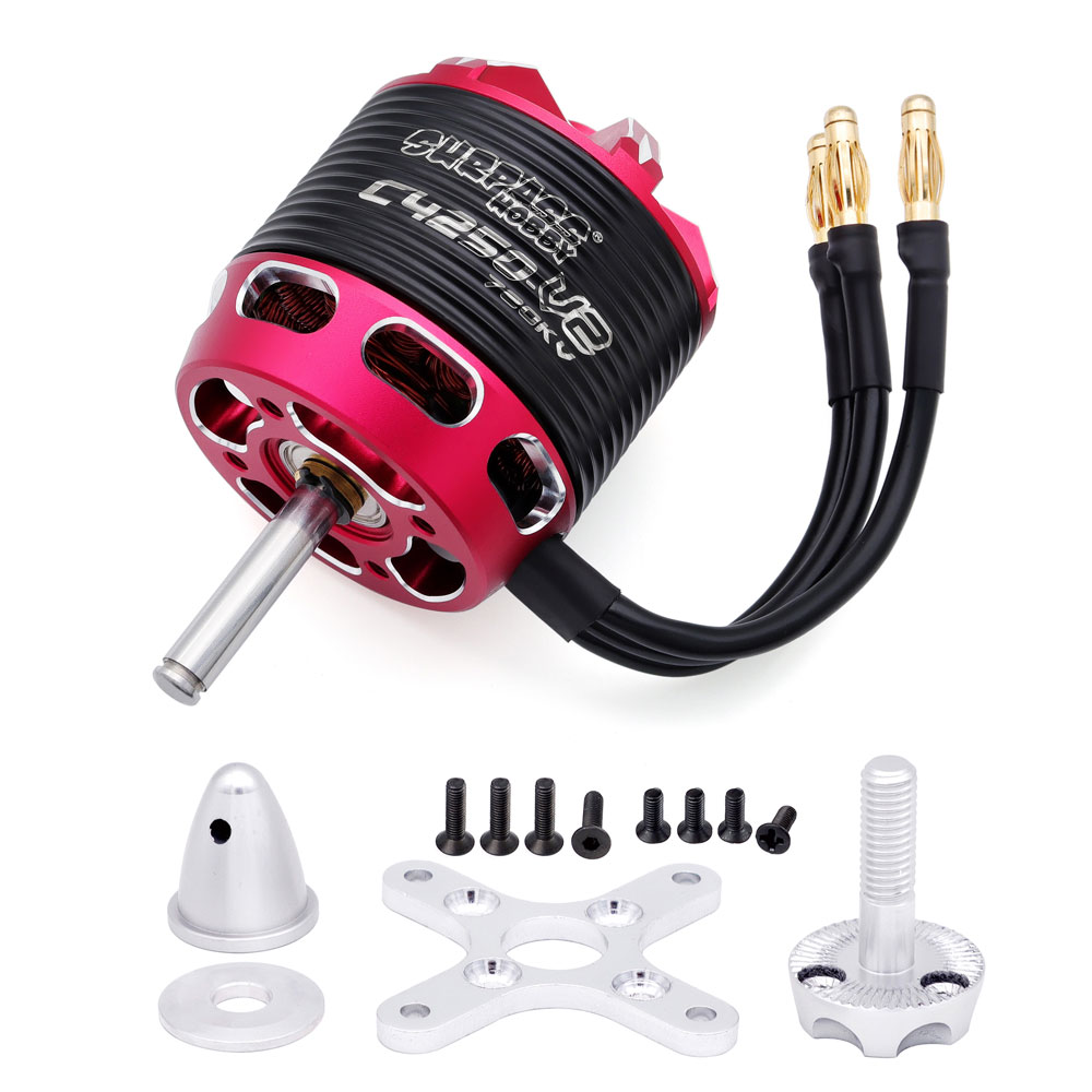 Rc Hobby Motor - Supera hobby c4240 750kv/850kv c4250 720kv/800kv
