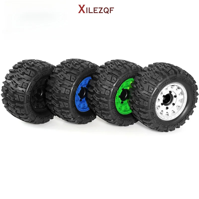 XILEZQF 4PCS Pneus para Caminh - Rc Truck Monster avaliação e preço