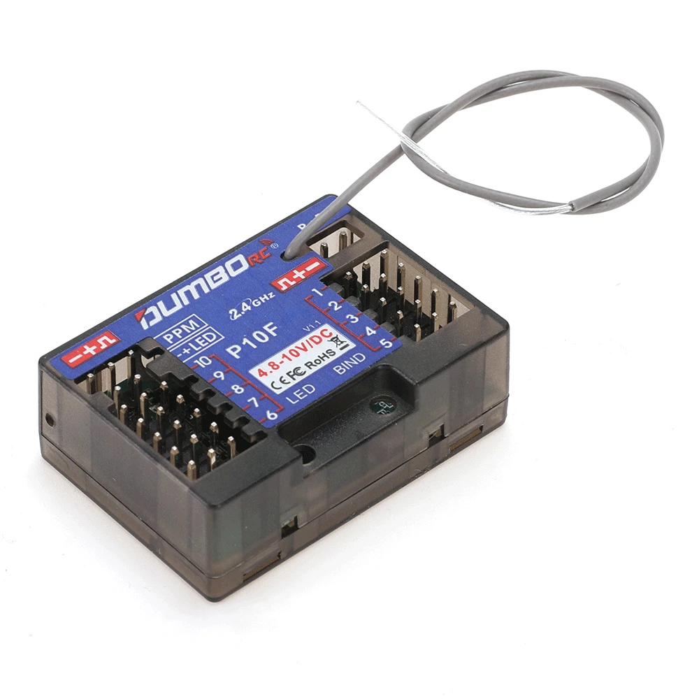 Receptor Mini DUMBORC P6FG P10 - Radio Transmitter 6Ch avaliação e preço