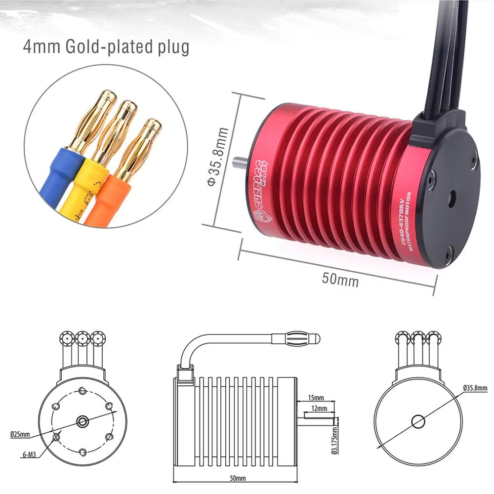 Motor Surpass Hobby KK F540 43 - Rc Hobby Motor avaliação e preço