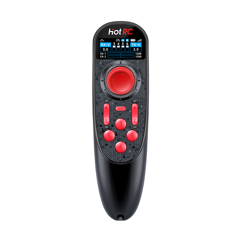 Transmissor RC HOTRC Ds-650 6C - Radio Transmitter 6Ch avaliação e preço