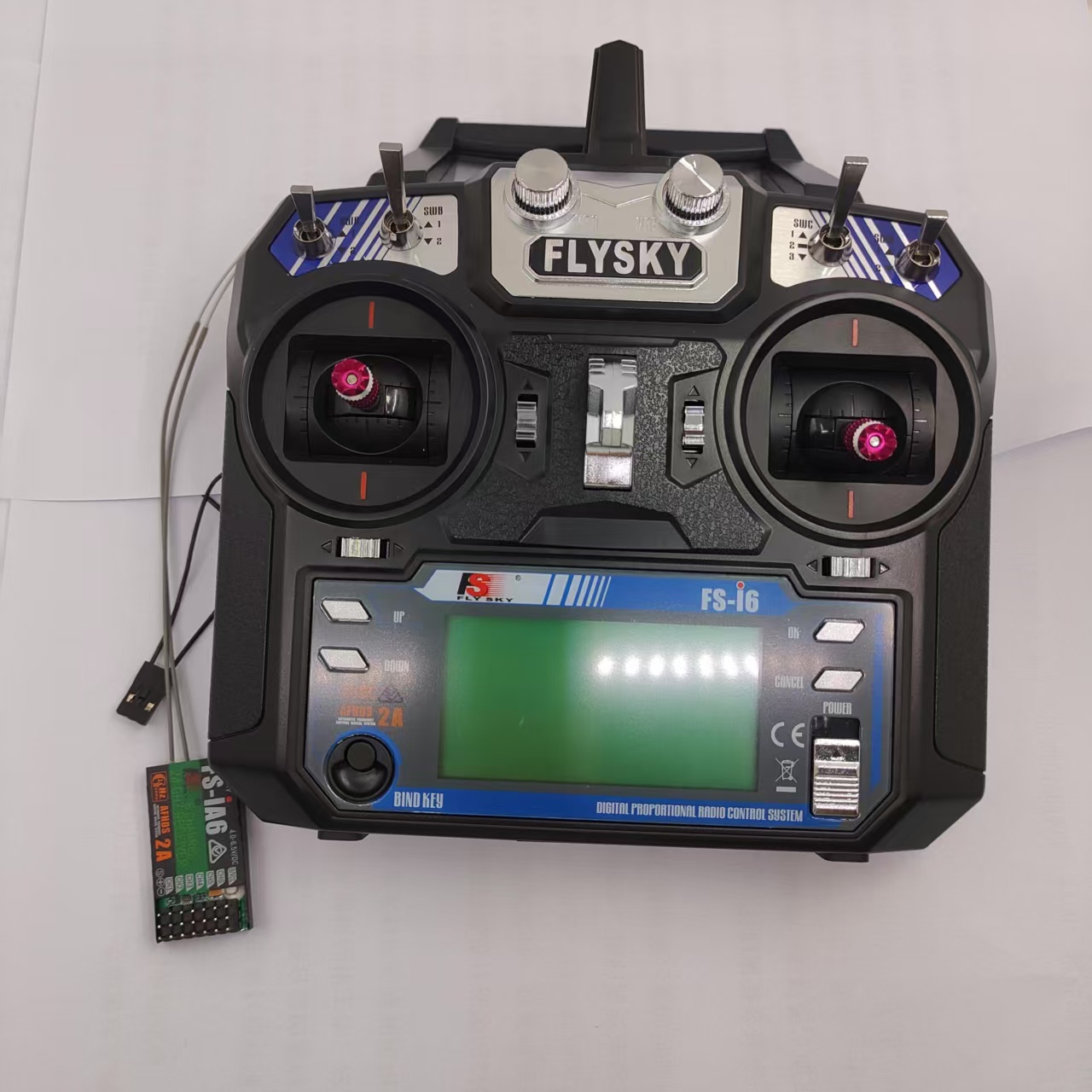 Transmissor de Rádio FLYSKY FS - Radio Transmitter 6Ch avaliação e preço
