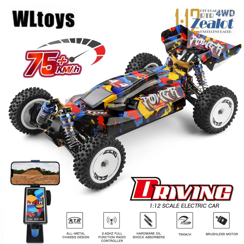 WLtoys 124017 124007   75 km/h - Rc Hobby France avaliação e preço