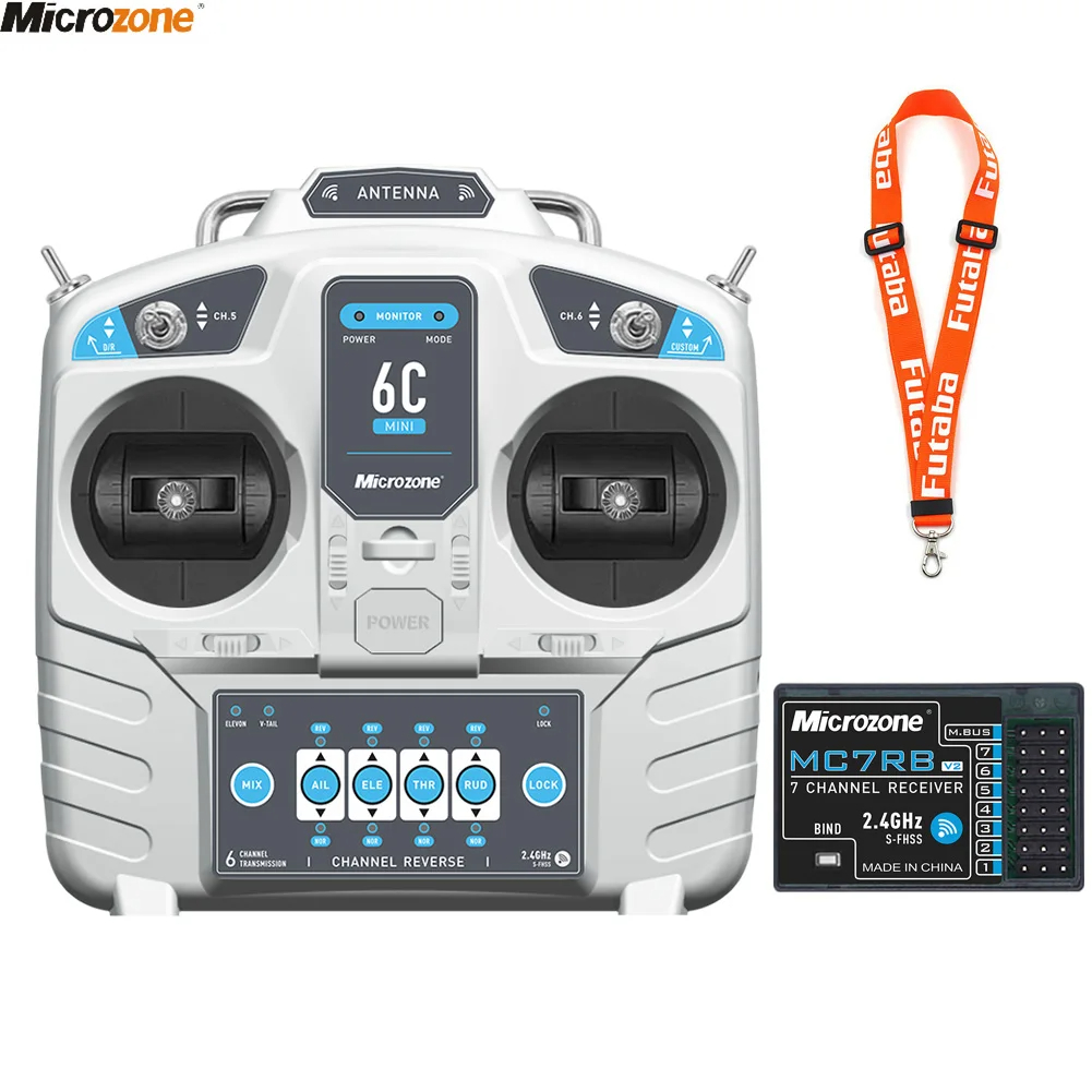 Transmissor Controlador MicroZ - Radio Transmitter 6Ch avaliação e preço