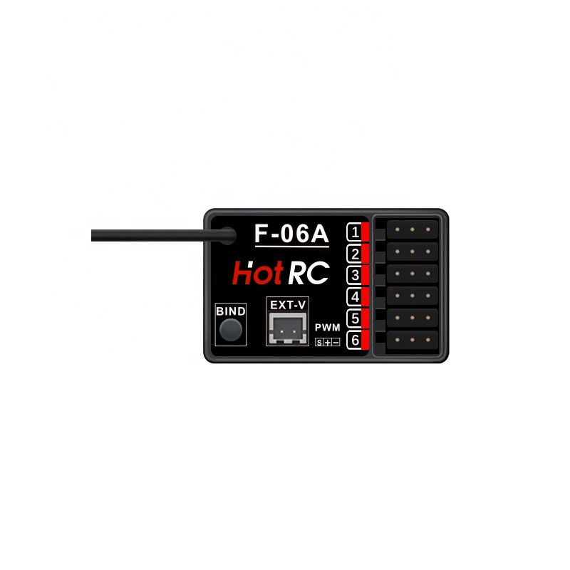 HOTRC DS-650 6CH 2.4G Sistema  - Radio Transmitter 6Ch avaliação e preço