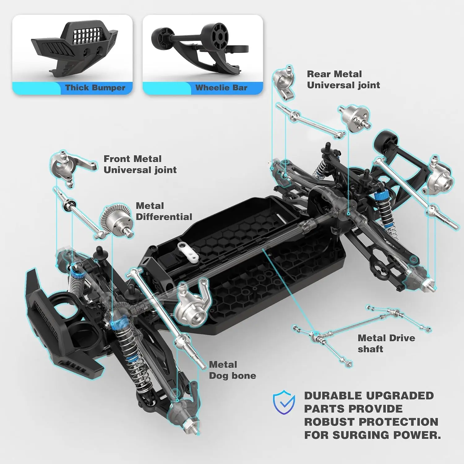 Carros RC sem escova 1:10 para - Rc Truck Monster avaliação e preço