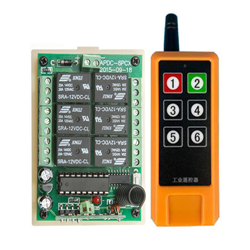 Controle Remoto Sem Fio 2000m  - Radio Transmitter 6Ch avaliação e preço