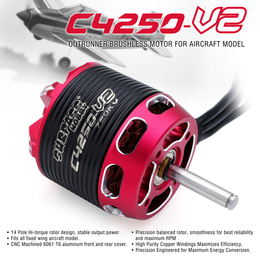 Supera hobby c4240 750kv/850kv - Rc Hobby Motor avaliação e preço