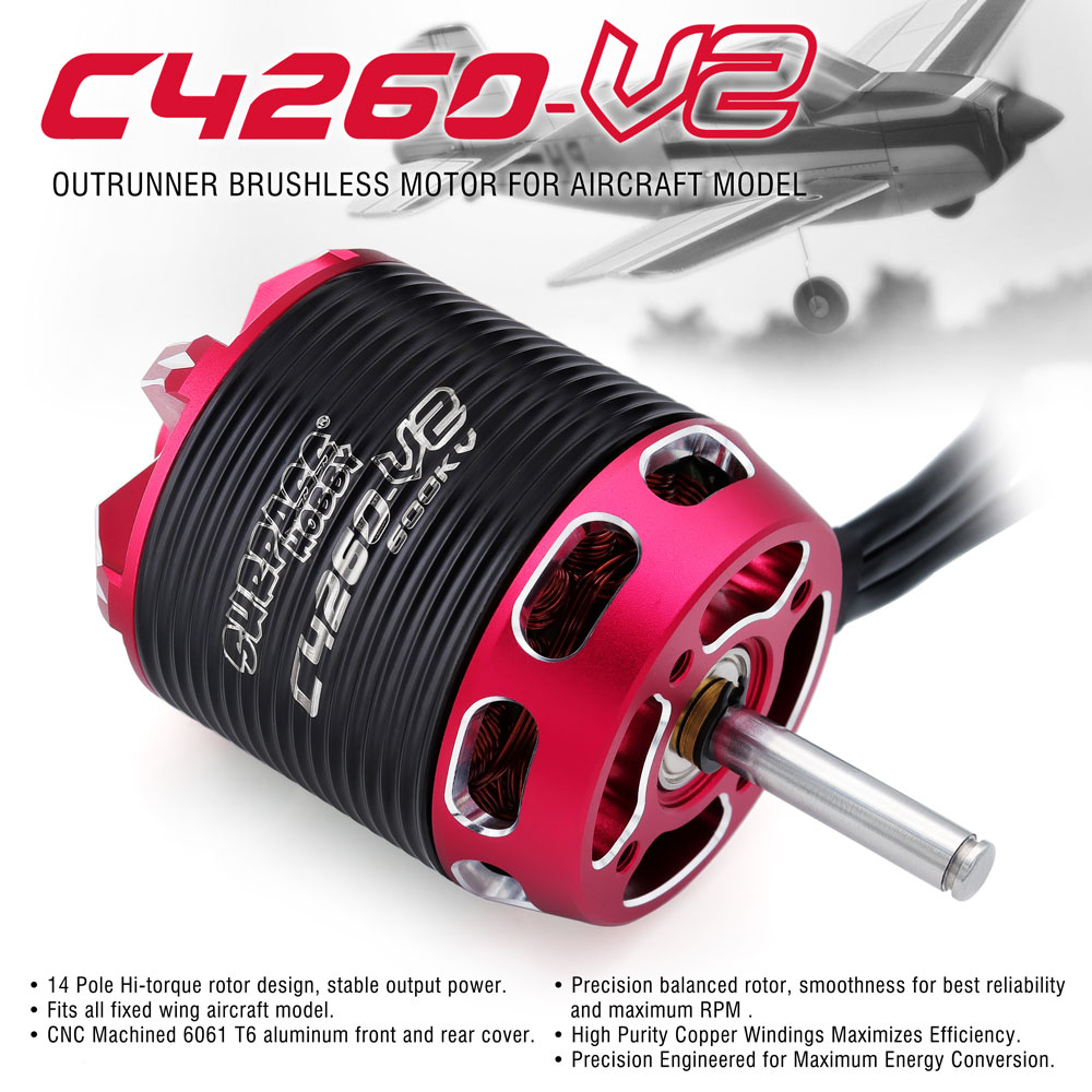 Supera hobby c4240 750kv/850kv - Rc Hobby Motor avaliação e preço