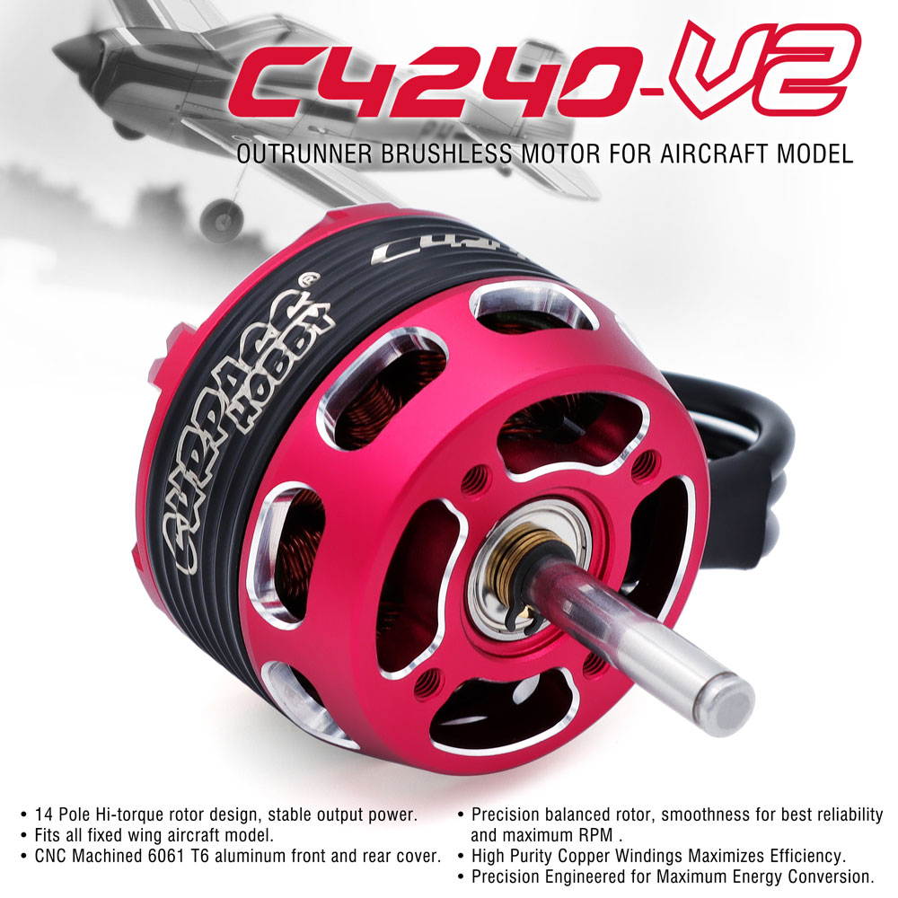 Supera hobby c4240 750kv/850kv - Rc Hobby Motor avaliação e preço